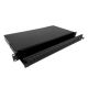 5. Alantec Fiber optic distribution box 24xSC simplex / 24xLC duplex 19" 1U with front panel and mounting accessories (glands, cable ties), extendable (FOP-1U-24SCS-C)