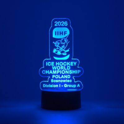 2. IIHF World Championship IA Sosnowiec 2026 decorative lamp