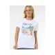 5. RIP CURL Crystal Standard Tee White