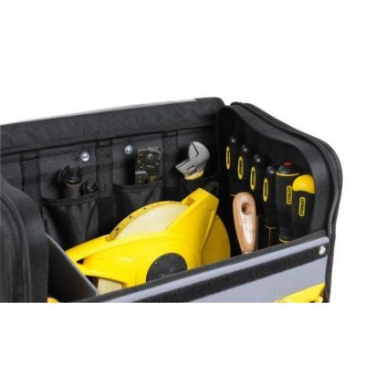 7. STANLEY 18" TOOL BAG ON WHEELS