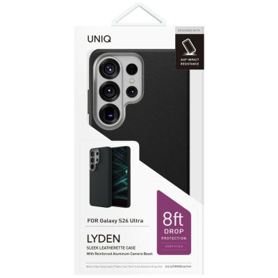 3. Uniq Lyden Case for Samsung Galaxy S26 Ultra Magclick Charging - Black