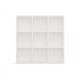 2. MALAX SHELVING 3x3 H WHITE
