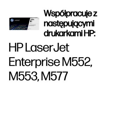 37. HP Toner Black Pages 6.000 508A