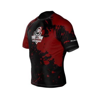3. The "Blood" compression Rashguard is made of DBX MORE DRY M material.