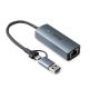 6. Lindy 43415 USB 3.2 Gen 2 (3.1 Gen 2) Type-C Hubs and Concentrators 5000 Mbit/s Gray