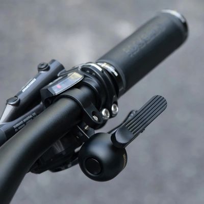 6. Rockbros 34210007002 bicycle bell for the right side of the handlebar - black