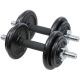 19. CAST IRON DUMBBELL 19 KG (2x9.5 KG) ENERO FIT CASE