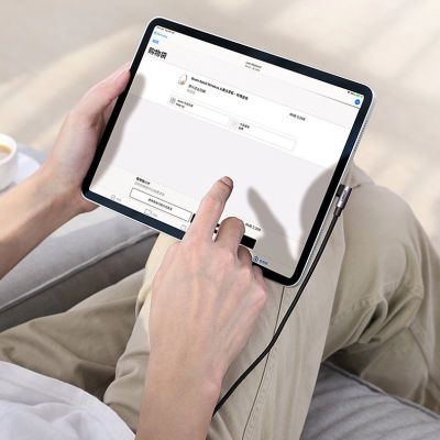 3. Ugreen US255 50125 USB-C (straight) / USB-C (angled) PD QC cable 60W 3A 2m - gray