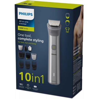 4. Philips Multigroom Series 5000 MG5920/15 10-in-1: face, hair and body