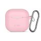 7. Tech-Protect Silicone Hook Case for AirPods 4 - Pink