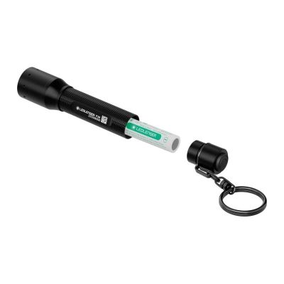 4. Ledlenser P3R Black LED Keychain Flashlight