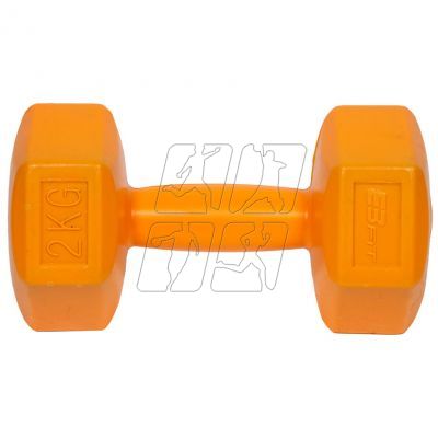 2. Composite dumbbell set EB FIT 2x2kg orange 1027029