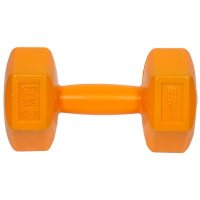 2. EB FIT composite dumbbell set 2x2kg orange 1027029