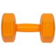 2. EB FIT composite dumbbell set 2x2kg orange 1027029
