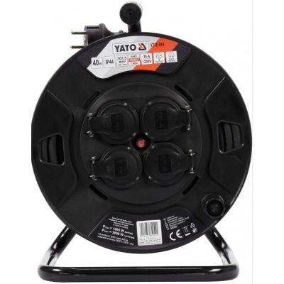 4. YATO CABLE REEL EXTENSION LEAD 40 m 3 x 1,5mm2 IP44 81054