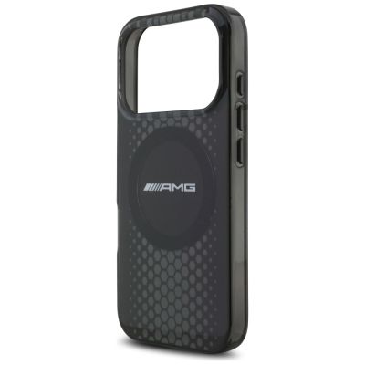 6. AMG Double Layer Transparent Graphics MagSafe Case for iPhone 17 Pro - Black