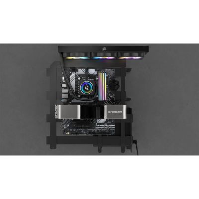 9. Corsair 32GB PC 7000 CL34 DDR5 Memory Kit, 2x16GB, Dominator T RGB White, Retail