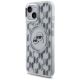 2. Karl Lagerfeld IML Monogram Karl & Choupette Head MagSafe iPhone 15 Case - Clear