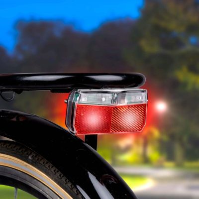 18. DUNLOP 3 LED SMD REAR BIKE LIGHT DYNAMO POWERED