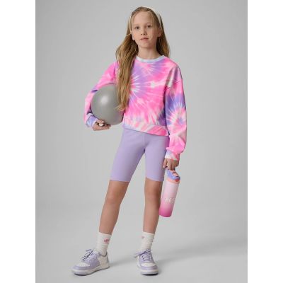 6. Girls' loose sweatshirt without hood 4F 4FJRSS26TSWSF2935-90A