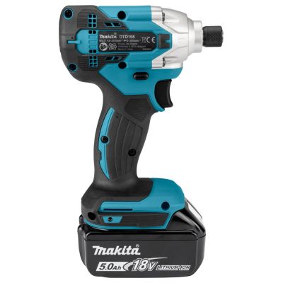 4. Makita 18V DTD156RTJ Cordless Impact Driver