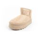 3. Lee Cooper women's winter snow boots, fashionable fur lined ankle boots, beige