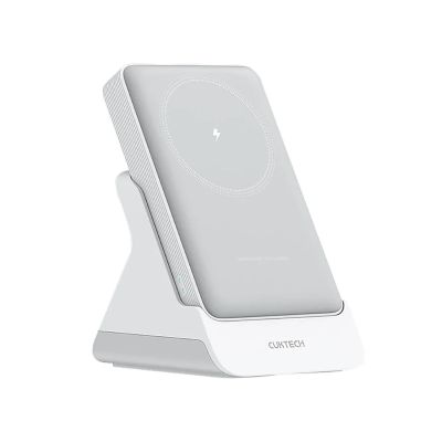 Cuktech WPB100N 20W 10000mAh Magnetic Power Bank with Stand - White