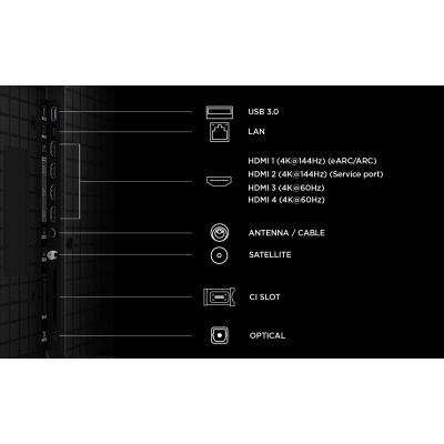 98" TCL 98P8L TV