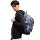 Puma Academy Backpack Blue and Red AOP 91150 27