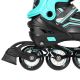 6. NILS EXTREME NH18190 2IN1 ROLLER SKATES BLACK-BLUE SIZE M (34-38) WITH REPLACEABLE HOCKEY BLADE