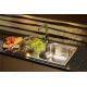 3. Deante Xylo ZEX0503 steel sink 62x44 cm