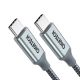 2. Choetech XCC-1002-GY USB-C - USB-C PD QC cable 100W 5A 480Mb/s 1.8m - gray
