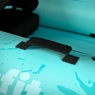 8. VIRTUFIT KAYAK 335 – TURQUOISE – WITH KAYAK SEATS AND CARRY BAG