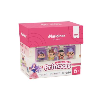 18. MARIOINEX Mini Waffle Princess Blocks, 280 pieces