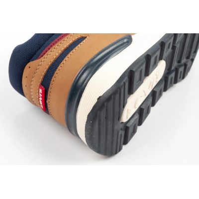 6. Levi's Sierra children's high-top brown sports shoes with velcro