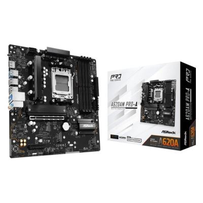 6. Asrock AM5 A620AM Pro RS uATX Motherboard
