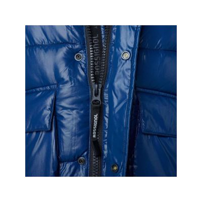 4. Rossignol Shiny Hoodie Parka Jkt Navy Blue
