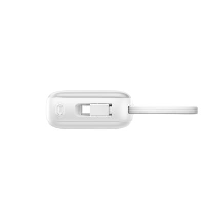 6. Joyroom JR-PBF29 20000mAh 22.5W Powerbank with Double Cable - White