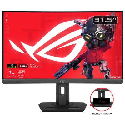 10. ASUS ROG Strix XG32WCS Computer Monitor 80 cm (31.5") 2560 x 1440 px Quad HD LED Black