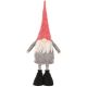 5. DECORATIVE GNOME ON TELESCOPIC LEGS 64-79CM GRAY