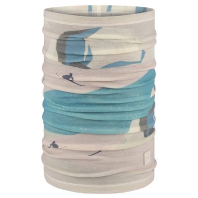 Buff Merino Lightweight Tube Scarf 13885493710 Grey One size