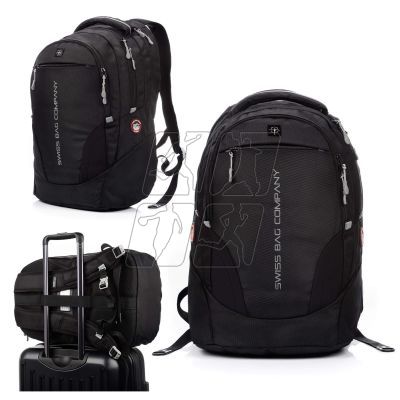 36. Swissbags Backpack with 17.3 &quot;Laptop Bag Zurich 33 L 76201