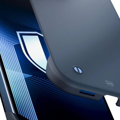 7. 3mk Just20g Matt Case for Apple iPhone 15 Pro - Matte Black