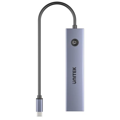 16. UNITEK HUB USB-C 7IN1 PD 100W HDMI 2.0 WITH ON/OFF BUTTON