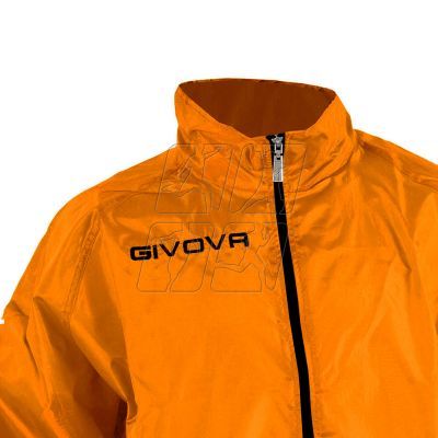 4. Jacket Givova Rain Basico Fluo RJ001 0028