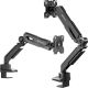 14. ONKRON G90-B Tilt and swivel desk mount for 13"-34" monitors, max 10 kg, with rotation, black