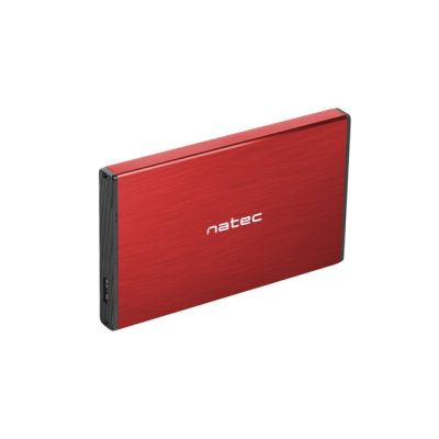 NATEC Rhino Go NKZ-1279 Case (2.5"; USB 3.0; Aluminum; red)