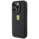 2. Ferrari Quilted Metal Logo case for iPhone 15 Pro - black