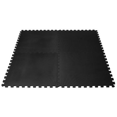 5. VIRTUFIT FITNESS PUZZLE MAT 120X120 CM BLACK