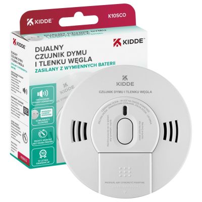 13. K10SCO dual smoke and carbon monoxide detector